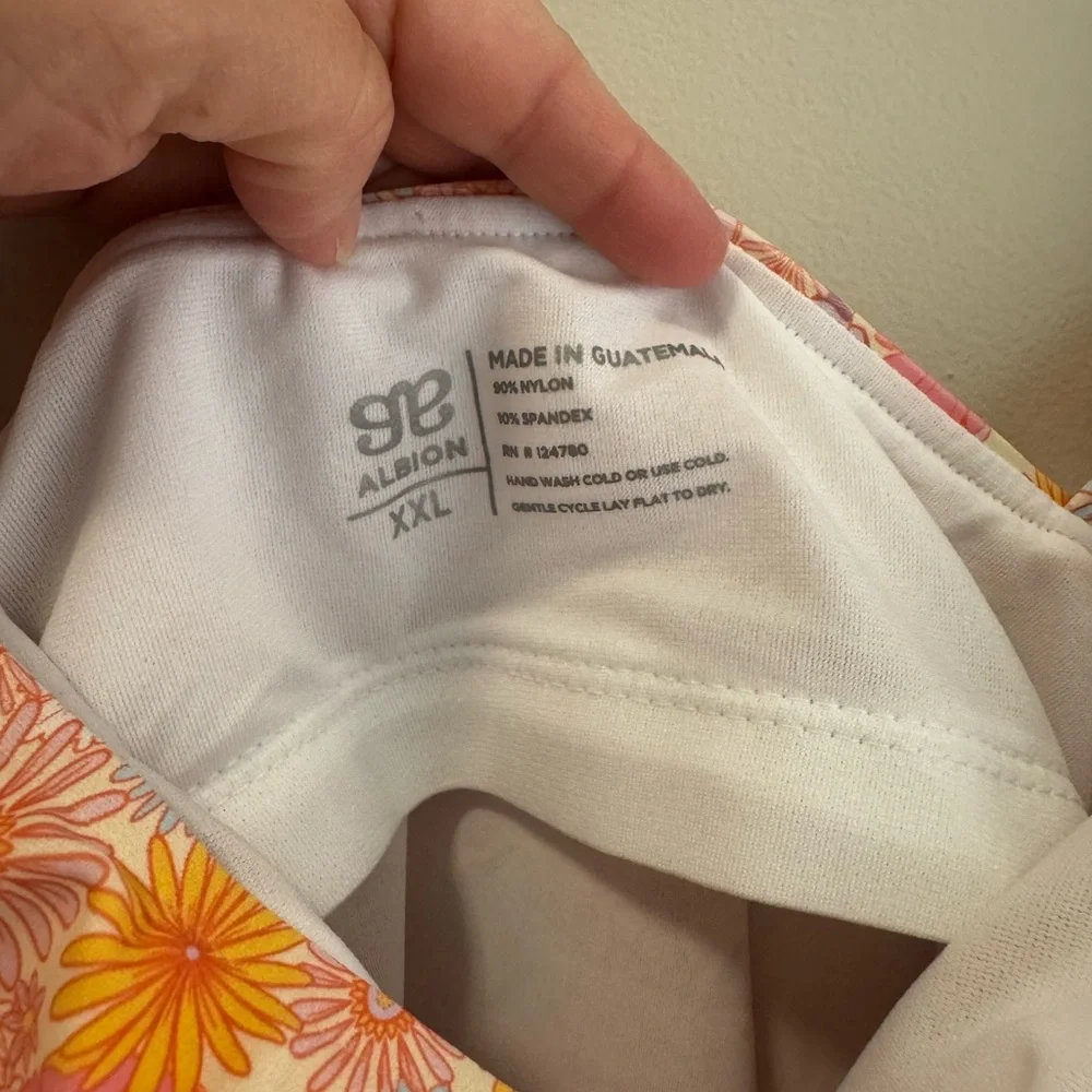 Albion Bella Tankini Top in Darling Pink - Picture 5 of 7